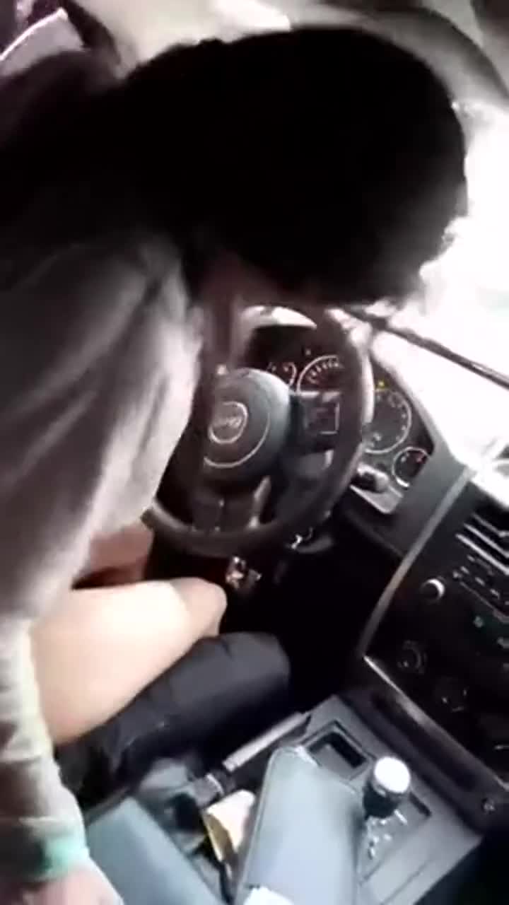 Getting fucked while driving a car in public is so much fun while my husband is at work. : video clip