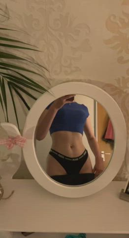 My new panties arrived : video clip