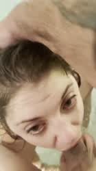 Hot tub facefuck : video clip