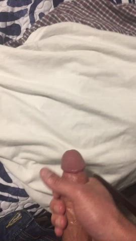 Amateur Cock Cum release after work : video clip