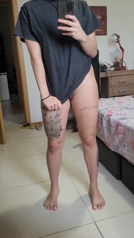 Wondering what people think of my trimmed pussy : video clip