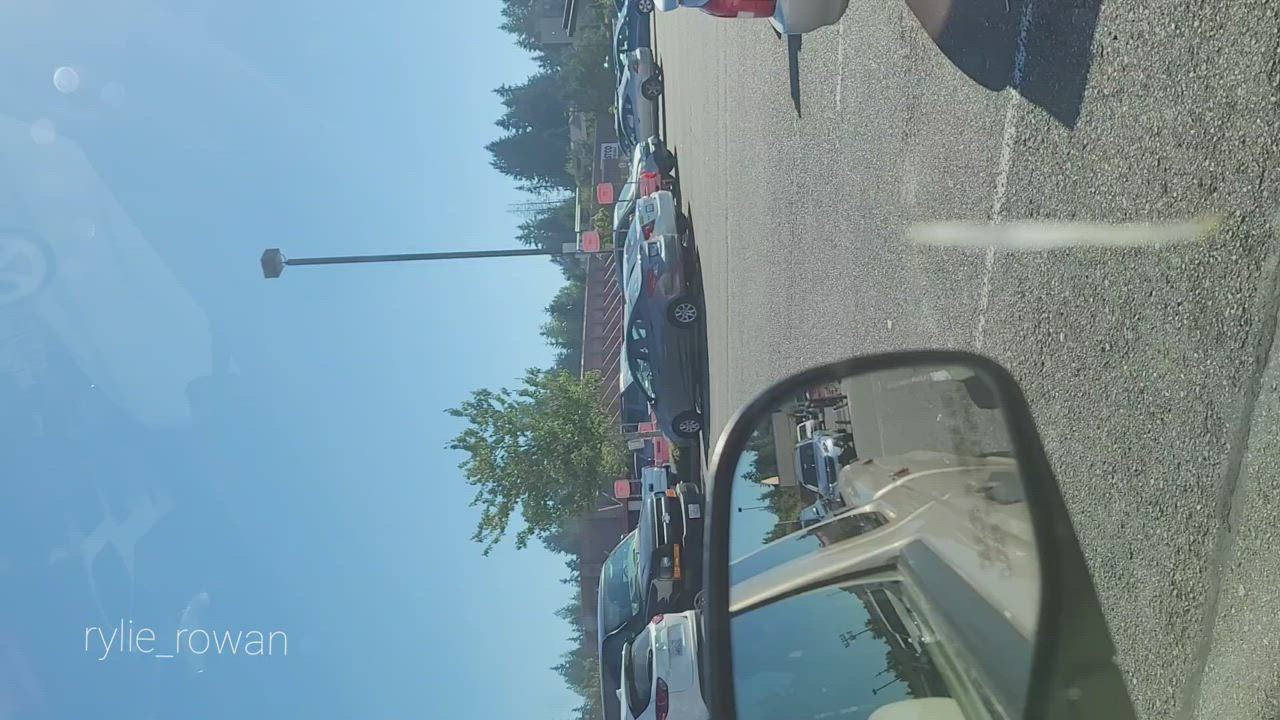 What would you do if I pulled out my tits in the parking lot? : video clip