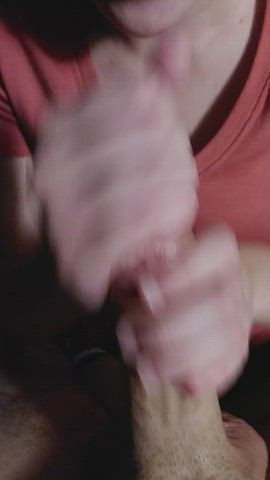 This was the 4th time I made him cum that day! I can't get enough of it! [OC] : video clip