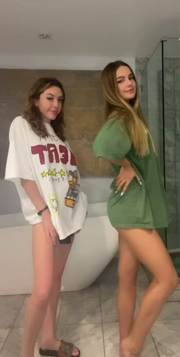 First time doing a nude TikTok 💕 did I do okay? : video clip