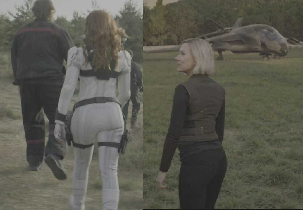 Scarlett Johansson should be gangbanged by BBCs while getting her tits squeezed : video clip