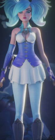 Evie Wardrobe Malfunction (Jineisho) [Paladins] : video clip