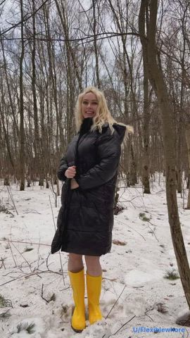 Spring is the time to fuck outside, let’s do it😜 : video clip