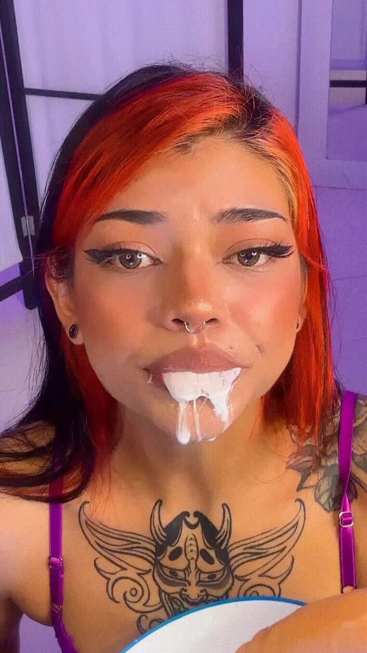 I want to give you all my saliva daddy will you let me : video clip