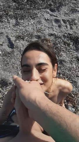 I really love cum shots in public : video clip