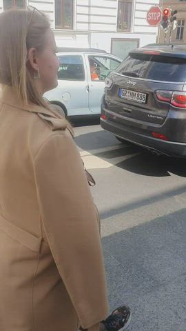 Well, the guys on that street had a good laugh. Faces laughing from ear to ear. Heh [GIF] : video clip