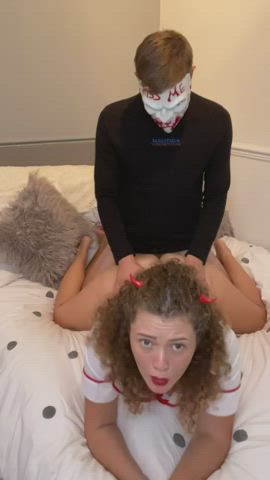 Getting dominated after work is unreal : video clip