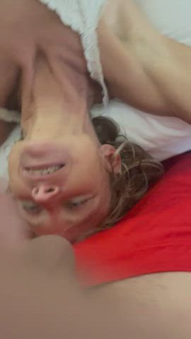 She had already drained me 3 times that day before this one : video clip