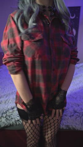 I'm your new big titty goth gf, ready to use me? 💕 : video clip