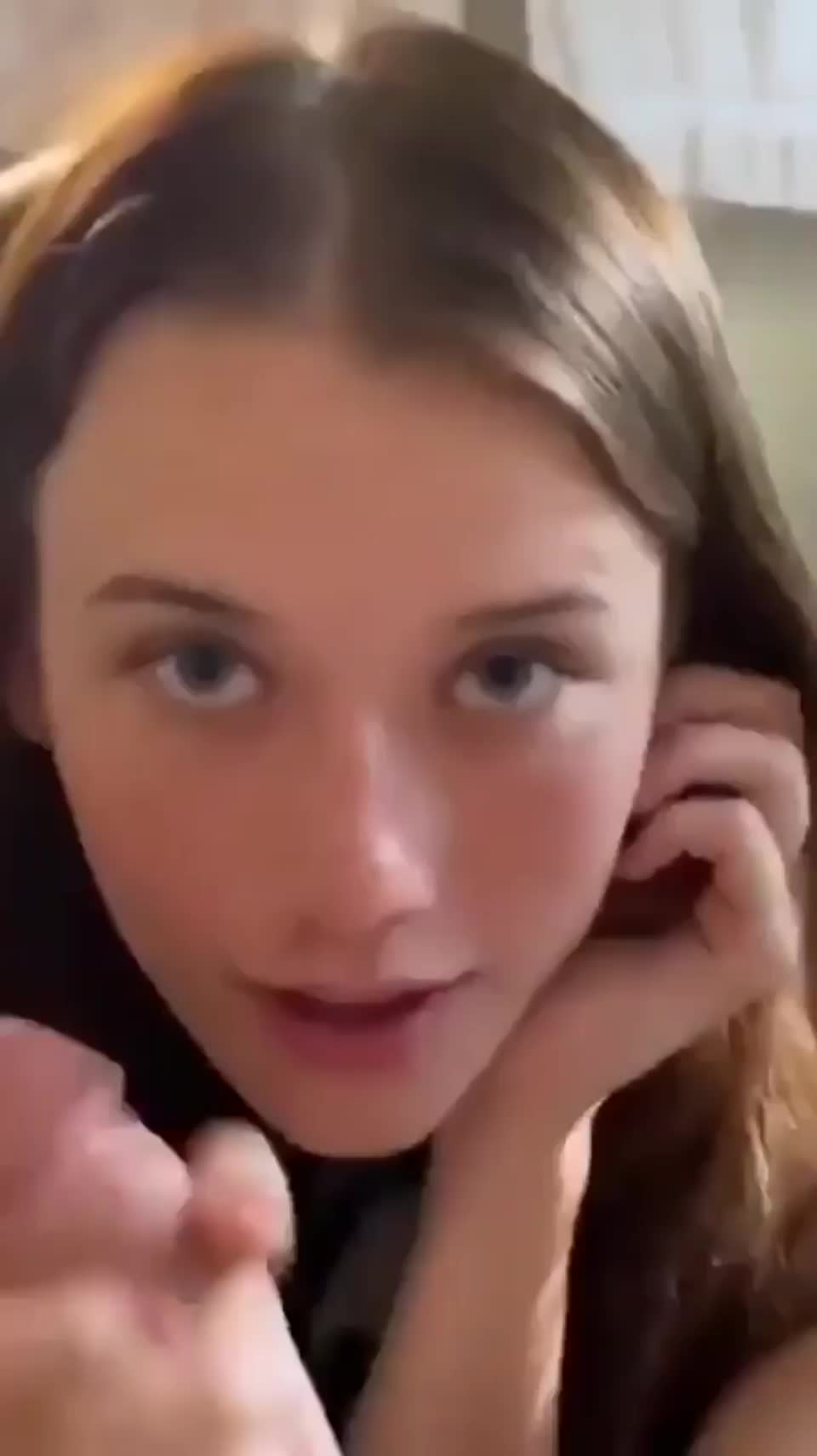 finishing in her mouth : video clip