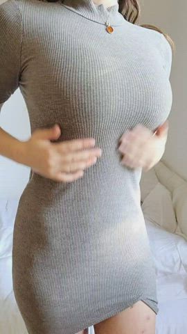 Here's my first date dress, would you smash or pass after I take it off? : video clip