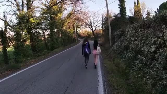 College Girl Fucked Infront Of Her Friend Outdoors : video clip