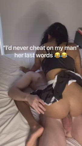 She went back on her word… : video clip