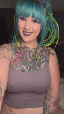 Are you playing with my tits first or just going straight between my legs : video clip