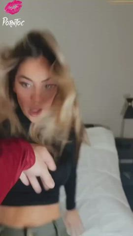 letting him cum inside cause he is a good boy : video clip
