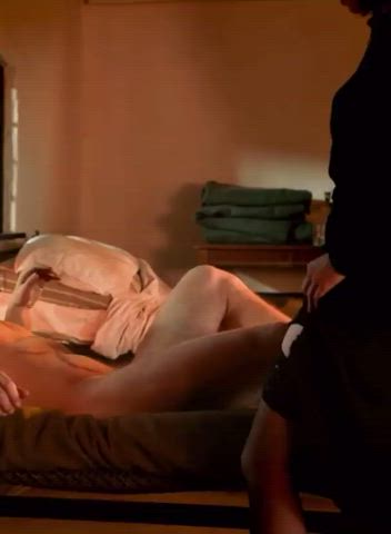 Lily James, Riding Outfit : video clip