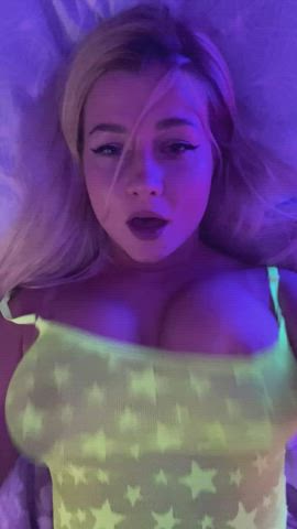 Bite my boobs for dessert? : video clip