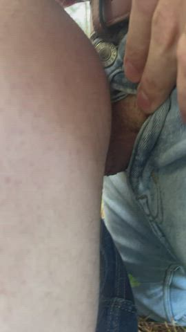 Public park creampie : video clip