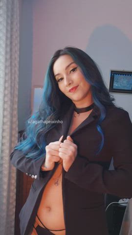 my natural tits for you to get hard : video clip