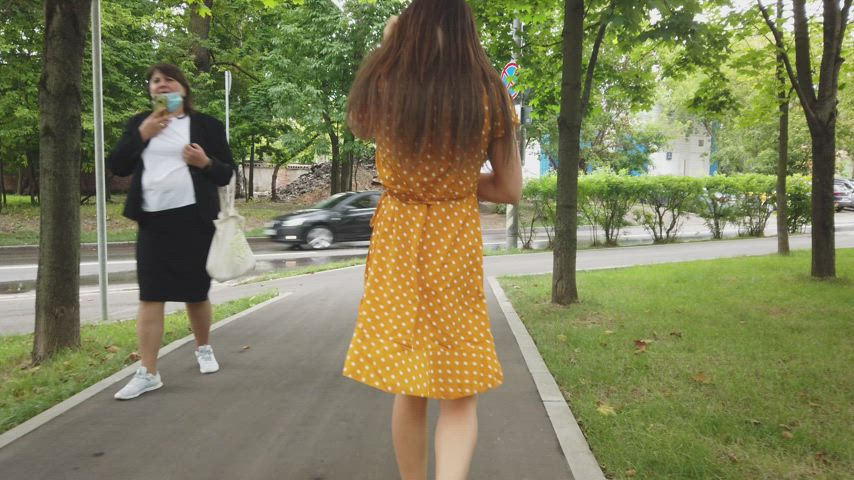 Ass Flashing Public Tits Upskirt Porn GIF by sweetalise : video clip