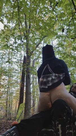 Fresh air and pussy 🖤 : video clip