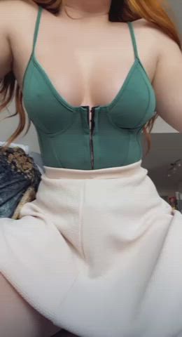Managed to hide this 10 inch dildo up my skirt, now I can ride anywhere : video clip