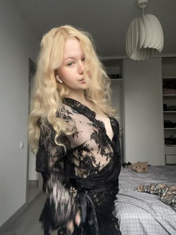 will you get my night dress, and play with my boobs all the time? : video clip