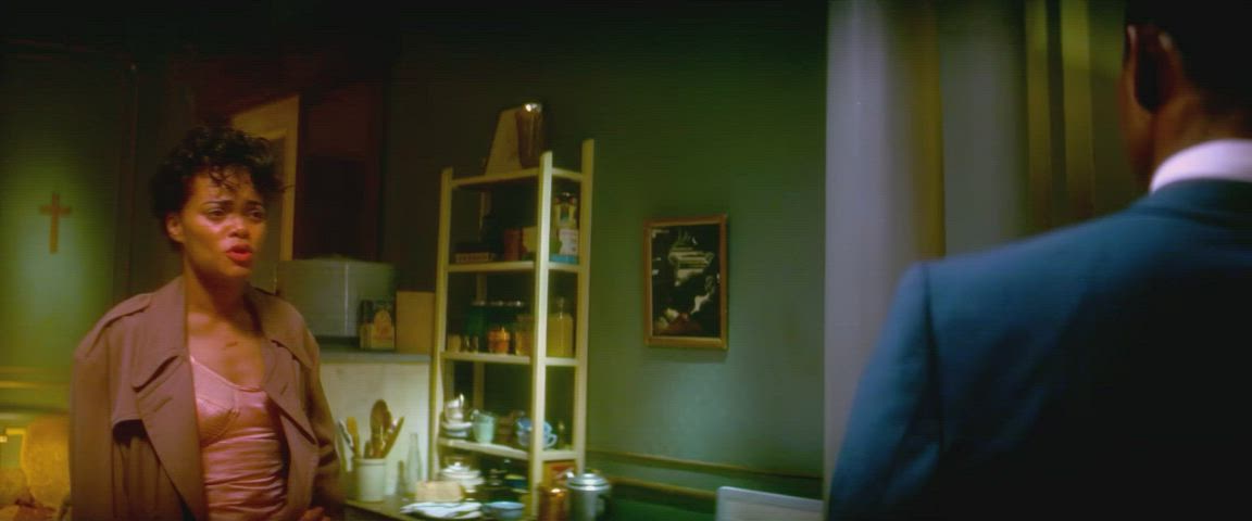 Andra Day hot nude in her debut, The United States vs. Billie Holliday (2021) - brightned, enhanced, slowed, 60fps : video clip