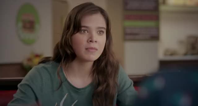 Hailee Steinfeld at the party showing us what she's going to do to us when we get home : video clip