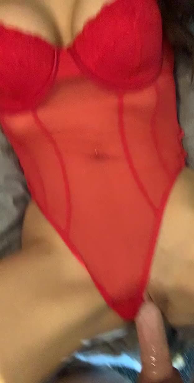 Latina amateur gets fucked POV wearing a lingerie onesie : video clip