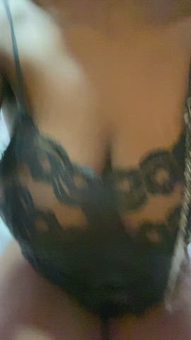 Can I be your sexy black girlfriend? Promise to never let you pull out! : video clip