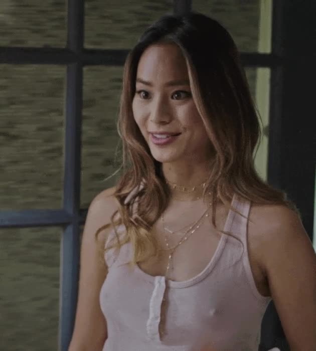 Jamie Chung - braless pokies : video clip