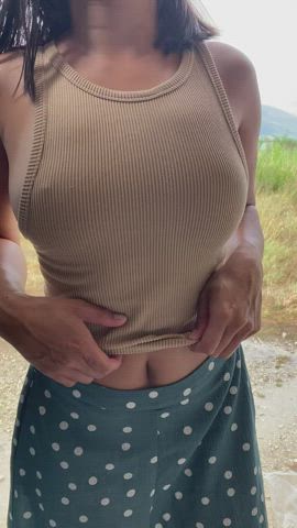 Another Day Another PUBLIC Flash. Make Me Go Viral…. : video clip
