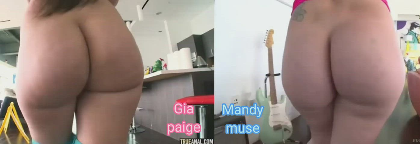 Two of the best white booties 🍑 : video clip