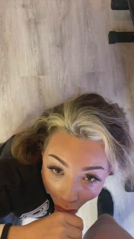 I love having my throat used! ;) : video clip