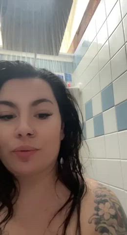 How about a shower before work? : video clip
