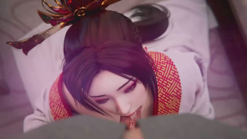 Diao Chan blowjob [Dynasty Warriors] (Setarcos04) : video clip