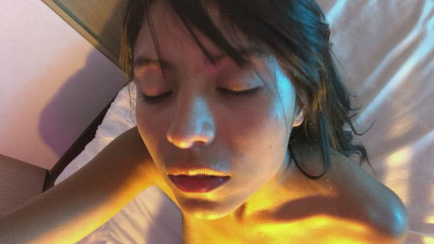 The view of a brave adventurer exploring my body : video clip
