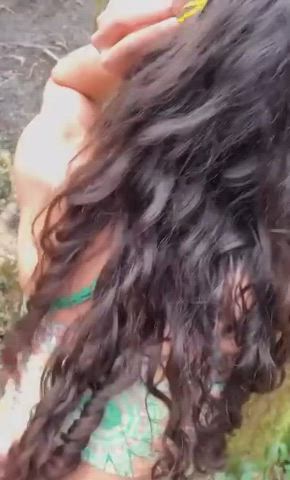 Amateur gf outdoor : video clip