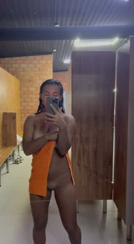 You are the first who saw me after the shower : video clip