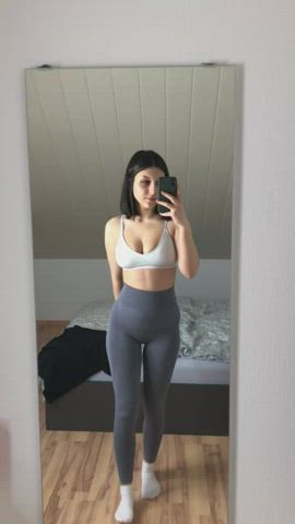 About to do a workout. Do you know what also burns a lot of calories?🥵 : video clip
