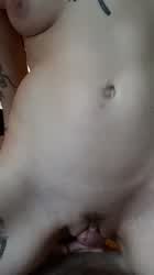 Trying to fit a big cock inside myself : video clip