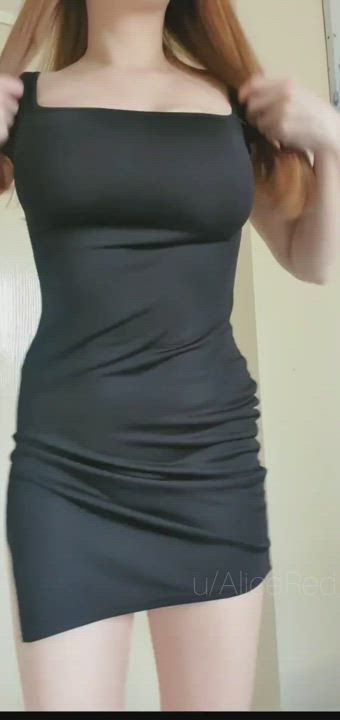 Would you take me out for a date in this dress? : video clip
