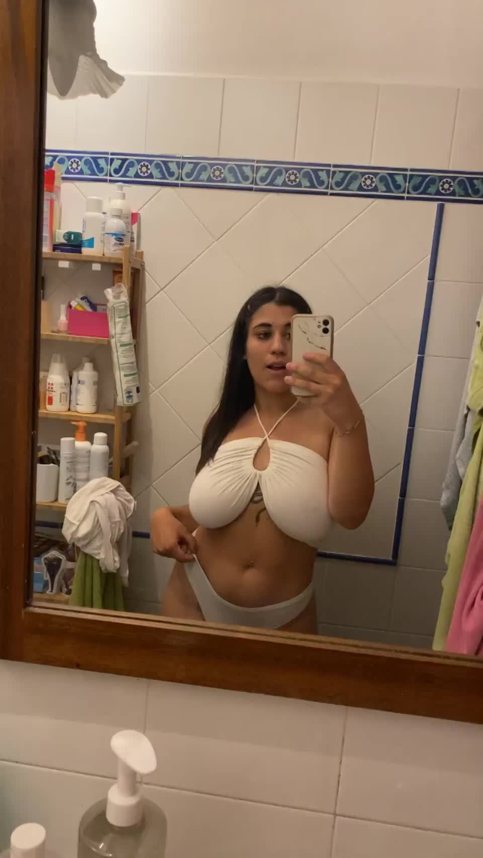 I hope my boobs stay on your mind today daddy : video clip