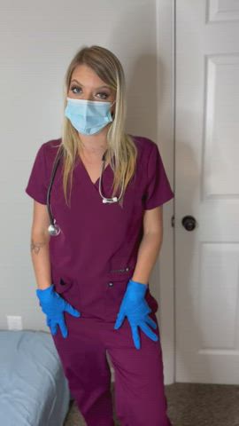 I think this nurse needs to be filled with cum!! 💦 : video clip