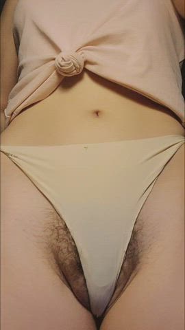 Really love how it looks falling out of my panties :) : video clip